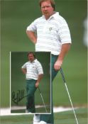 Golf Craig Stadler 12x8 mounted signature superb image professionally mounted. Craig Robert Stadler,