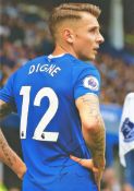 Football Lucas Digne signed 12x8 Everton F. C colour photo. Lucas Digne ( born 20 July 1993) is a