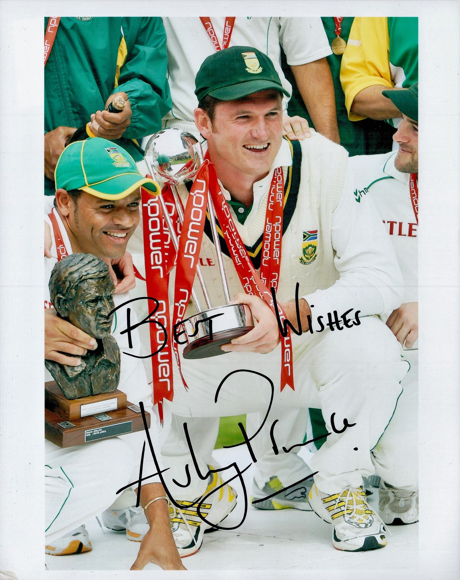 Cricket Ashwell Prince signed South Africa 10x8 colour photo. Ashwell Gavin Prince (born 28 May