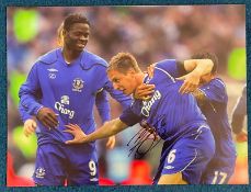 Football Phil Jagielka signed 16x12 Everton colour photo. Philip Nikodem Jagielka ( born 17 August