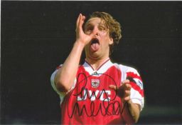 Football Paul Merson signed Arsenal 12x8 colour photo. Paul Charles Merson (born 20 March 1968) is