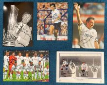 Tottenham Hotspurs FC. Collection of 5 signed photos including Moussa Dembele, Jermain Defoe, Kyle
