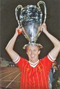 Football Phil Neal signed 12x8 Liverpool European Cup colour photo. Philip George Neal (born 20