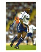 Football Les Ferdinand signed Tottenham Hotspur 10x8 colour photo.
