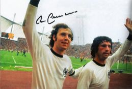 Football Franz Beckenbauer signed 12x8 Germany colour photo. Franz Anton Beckenbauer ( born 11