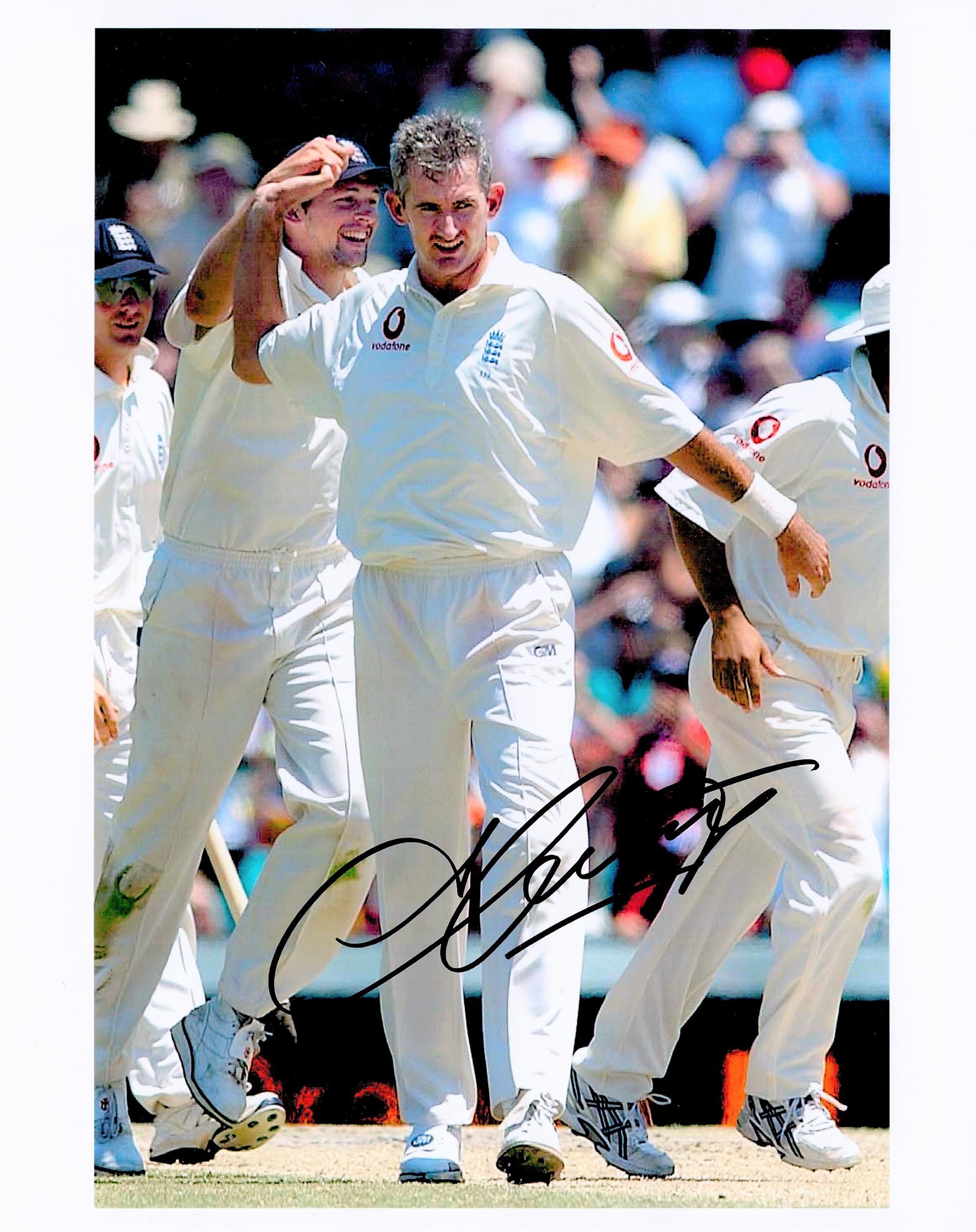 Cricket Andy Caddick signed England 10x8 colour photo. Andrew Richard Caddick (born 21 November