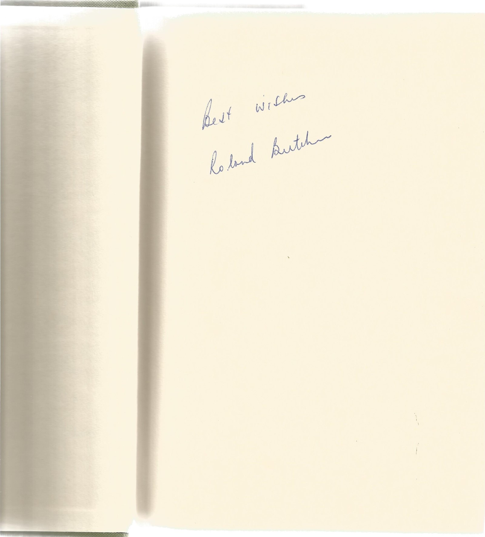 Roland Butcher signed hardback book titled Rising to the Challenge sign on the first inside page. - Image 2 of 2