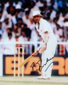 Cricket Sunil Gavaskar signed 10x8 India colour photo. Former cricketer representing India and