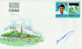 Cricket Bob Woolmer signed Leaders of the World Cricket FDC. Robert Andrew Woolmer (14 May 1948 - 18