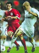 Football Danny Mills signed 12x8 colour photo pictured in action for Leeds United. Daniel John