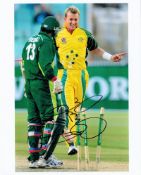 Cricket Brett Lee signed Australia 12x8 colour photo. Brett Lee (born 8 November 1976) is an