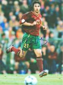 Football Nuno Gomez signed Portugal 10x8 colour photo.