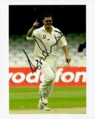 Cricket Ashley Giles signed England 10x8 colour photo. Ashley Fraser Giles MBE (born 19 March