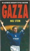 Paul Gascoigne signed paperback book titled Gazza signed inside twice inside one inscribed Don't