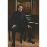 Musician Jools Holland signed 12x8 colour photo. Julian Miles Holland, OBE, DL is an English