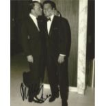 Paul Anka 10 x 8 inch black and white Signed Photo a Canadian singer, songwriter, and actor. Good