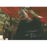Anton Lesser Game of Thrones - Qyburn signed 11 x 8 colour photo dedicated . Good condition. All