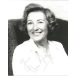Vera Lynn signed 8 x 10 b/w photo in very good condition with dings on two corners. Good