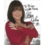 Coleen Nolan signed 10 x 8 inch colour Dancing on ice photo. Dedicated. Good condition. All