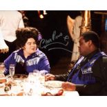 Doctor Who 8x10 Space Cowboys photo signed by actor Clive Rowe. Good condition. All autographs