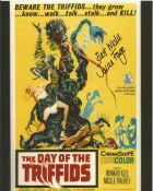 Janina Faye signed 10x8 The Day of the Triffids promo photo. Janina Faye Smigielski born 1948 is