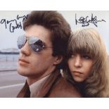 Quadrophenia 8x10 photo signed by actress Leslie Ash and actor Garry Cooper. Good condition. All