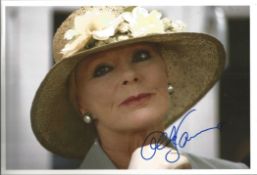 Elke Sommer signed 12x8 colour photo. German actress, model, singer, painter, and entertainer.