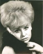 Barbara Windsor signed 10 x 8 inch black and white photo. 6 August 1937 - 10 December 2020 was an