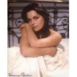 Allo Allo 8x10 photo signed by Francesca Gonshaw as Maria. Good condition. All autographs come