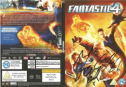 Ioan Gruffudd signed DVD sleeve for 2005 film Fantastic 4. Good condition. All autographs come