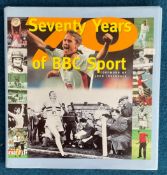 Seventy Years Of BBC Sport Hardback Book Signed Inside From The BBC Sports Personality Dinner 2006