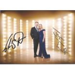 Torvill and Dean signed7x5 picture of the legendary Olympians. Good condition. All autographs come