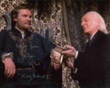 Doctor Who 8x10 photo signed by actor Julian Glover. Good condition. All autographs come with a