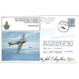Air Vice Marshal John Worrall Signed FDC. Titled 40th Anniversary of the World's First Decisive