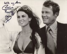 007 James Bond girl Caroline Munro signed The Spy Who Loved Me 8x10 photo. Good condition. All