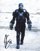 Captain America movie star Frank Grillo signed 8x10 photo. Good condition. All autographs come