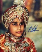 Indiana Jones & The Temple of Doom 8x10 photo signed by actor Raj Singh. Good condition. All