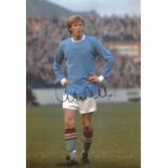 Colin Bell 10x12 Coloured Signed Photo. Good condition. All autographs come with a Certificate of