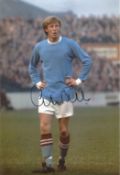 Colin Bell 10x12 Coloured Signed Photo. Good condition. All autographs come with a Certificate of