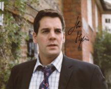 Midsomer Murders 8x10 photo signed by actor John Hopkins as Sergeant Scott. Good condition. All