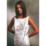 Katie Holmes signed 12x8 colour photo. American actress, director and producer. She first achieved