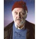 Doctor Who 8x10 photo signed by actor Bernard Cribbins as Wilf Mott. Good condition. All