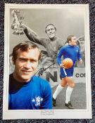 Ron Harris Chelsea Signed 16 x 12 inch football photo. Good condition. All autographs come with a
