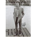 Singer Steve Winwood signed 12x8 black and white photo in excellent condition. Stephen Lawrence