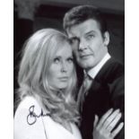 Roger Moore signed 8x10 photo from The Saint. Good condition. All autographs come with a Certificate