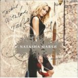 Natasha Marsh signed CD to Jackie. TV Film autograph. Good condition. All autographs come with a