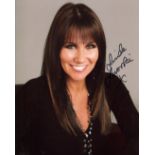 Linda Lusardi. Nice 8x10 photo signed by 1980's Page 3 girl Linda Lusardi. Good condition. All