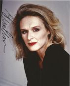 Glenn Close signed 10 x 8 inch colour photograph. Her successful film career includes Reversal of