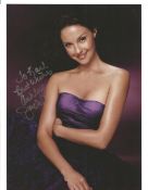 Ashley Judd signed and dedicated 10 x 8 inch colour photo. Judd is an American actress and political