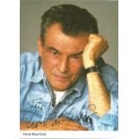 Horst Buchholz signed 6x4 colour photo. German actor and voice actor who appeared in more than 60
